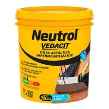 Neutrol Tinta Asfáltica 900ml - Vedacit Cor Não Aplica