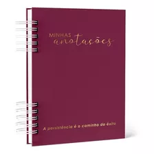 Caderno De Anotacoes 200 Paginas Colors | Marsalla Gold