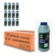 Caixa 12 Fluídos Freio Dot 4 Frasco Com 500ml