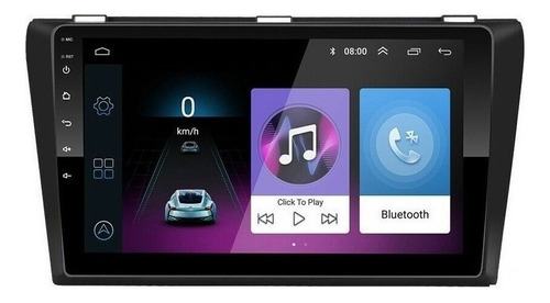 Estereo Mazda 3 2004-2009 Carplay Bluetooth Hd Touch Radio Foto 5