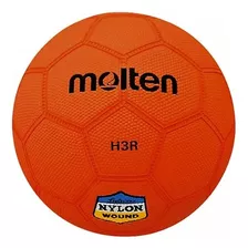 Balon De Balonmano Molten # 3 Vulcanizado Caucho Naranja