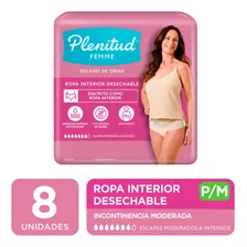 Plenitud Femme Ropa Interior Talle P/m 8 Unidades