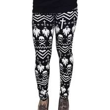 Too Fast Leggings Góticos Halloween Wicca Bruja Creepy