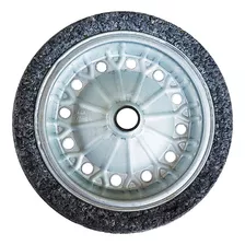 Pneu Roda Maciça Para Carrinho De Mão Eixo 1 Polegada (27mm)