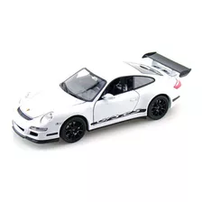 Carro Lucky Porsche 997 Gt3 Rs Escala 1/43 - Branco