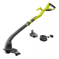 Desbrozadora Inalambrica Ryobi 18v, Incl Bat Y Carg, P2030 Color Verde Lima