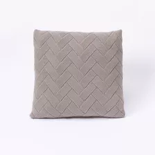 Capa De Almofada Tricot 40x40 C/zíper Sofa Trico Cod 106340