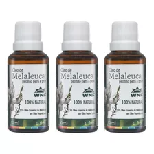 Kit 3 Óleo De Melaleuca Pronto Para A Pele Wnf 30ml