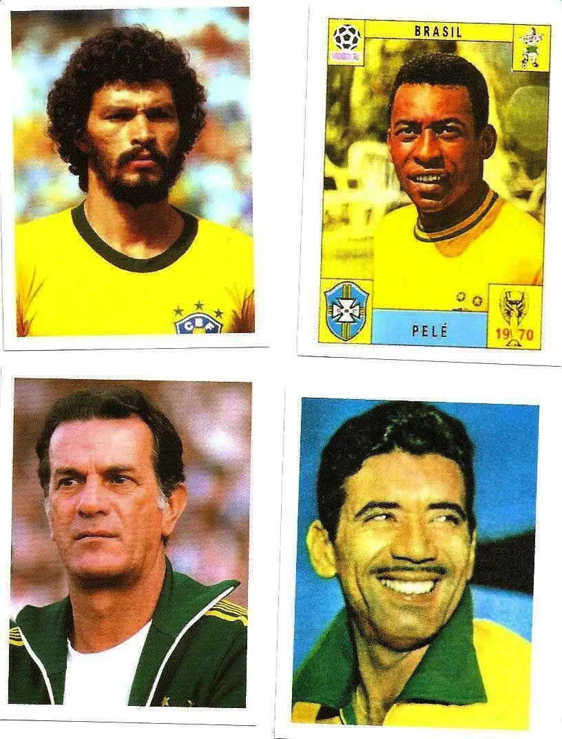 Figurinhas Brasil De Todas Copas - Tenho Muitas