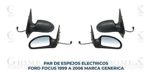 Par Espejos Ford Focus 1999-99-00-01-02-03-04-05-2006-06 Foto 2
