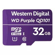 Cartão De Memória 32gb Micro Sd Wd Purple Intelbras Original