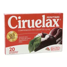 Ciruelax Minitabs 20 Tabletas - Unidad a $930