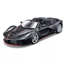 Maisto Línea De Montaje 124 Laferrari Aperta - Negro