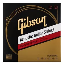 Encordado Guitarra Acústica Gibson Pb12 012-053 - Oddity