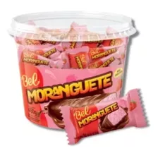 Bombom Chocolate Com Morango, Moranguete Bel Pote 450g 50un