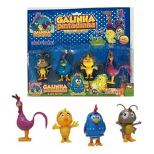 Galinha Pintadinha Cartela Com 4 Personagens +brinde