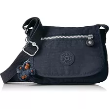 Cartera Morral Kipling Modelo Sabian Color True Blue Tonal