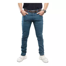 Jean Casual Pantalon Skinny De Mezclilla Para Hombre 