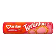 Biscoito Tortinha Sabor Morango Marilan 140g