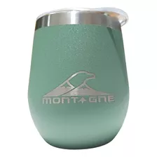 Mate Copon Vaso Termico 240ml Montagne Acero Tapa Liviano