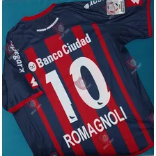 Camiseta Lotto Final Libertadores 2014 Vuelta N°10 Romagnoli