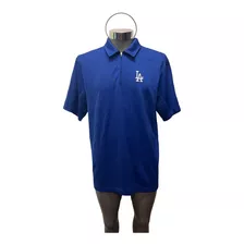 Playera Polo Majestic Mlb Béisbol Dodgers De Los Los Angeles