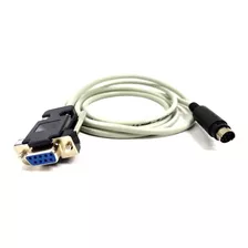 Cabo P/controladora Ptz Rs232 Db9 F Mini Din 8 Pinos 2 Mts