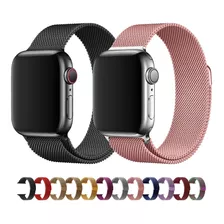 Pulseira Milanese Compatível Apple Watch E Iwo 38/40/42/44mm