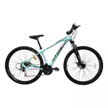 Bicicleta Mountain Fire Bird Dama Rodado 29 Disco Suspensión