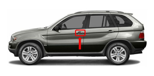 00-06 Bmw X5 Manija Exterior Delantera Lado Izquierdo Foto 5