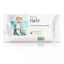 Naty Ecosensibles Toallitas Humedas Con Aloe Parte Superio