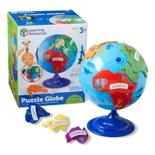 Globo Terráqueo Rompecabezas 14 Piezas Learning Resources