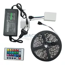 Cinta Led Rgb 5050 Kit Control 5 Metros Ip20/interior