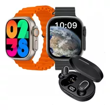 Relógio Smart Watch8 Ultra Display Infinito + Fone Buetooth