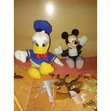 Peluche, Pato Donald Y Mickey , Pequeños ,originales