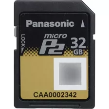 Cartão De Memória Panasonic Aj-p2m032gn Micro P2