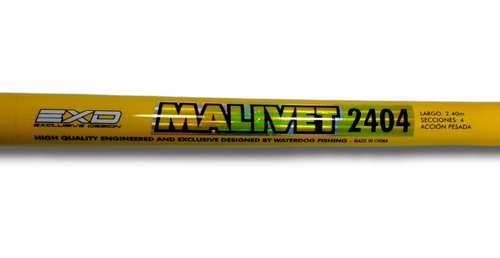 Caña 2.4m Waterdog Malivet 2404 - 80-150grs - 4t - A.p