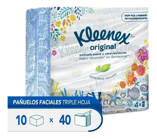 Pañuelos Faciales Kleenex X10un - U - Unidad a $960