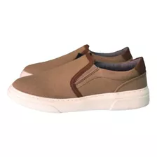 Tenis Casual Dockers D2122443 Beige Escandinavia Mocasin 