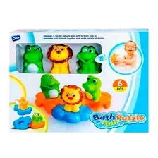 Rompecabezas Animales Puzzle De Baño 6 Piezas 5786