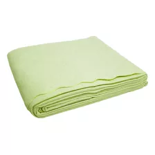 Colcha Piquet Capela Tognato Solteiro Jacquard 100% Algodão Cor Verde Lima