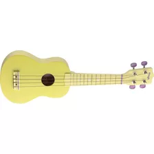 Ukelele Soprano Us Funda De Nylon Negra, Limón Amarill...