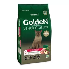 Ração Golden Seleção Natural Gatos Castrados 10,1kg 