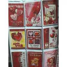 Cartões De Amor + Envelopes C/27 Unidades 