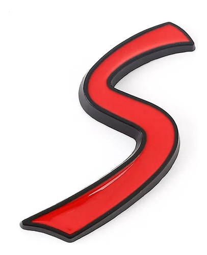 Emblema Para Parrilla Mini Cooper S Red Jack 3d Metal MINI Cooper S