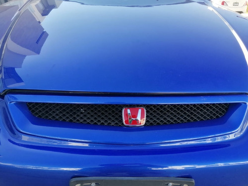 Emblema Honda Rojo Parrilla Para Civic 96 Al 00 Si Sir B16 Foto 3