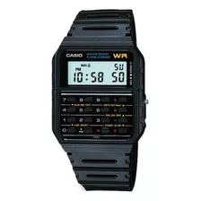 Relógio Casio Masculino Databank Calculadora Ca-53w-1z Correia Preto