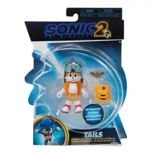 Figura Sonic 2, Tails Con Mochila . La Película, Wave 2