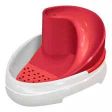 Fonte Cascata Bebedouro Purificador Cão Gato Vermelha 110 V