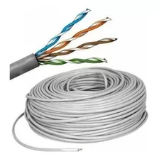 Cable Utp Netlink Cat 6 100mts Cobre 70-30 Cab-sm-6 Red Cctv